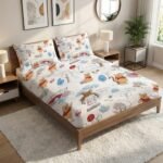 ⁦ملايه بركال ساده /مشجر⁩ - الصورة ⁦4⁩